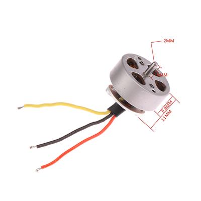 2750Kv Mini 18Mm 3-Fázisú Kefe Nélküli Motor Nagy Sebességű 2S-3S 2Mm Tengely Rc Drón Fpv Kvadkopter Repülőgép Motor
