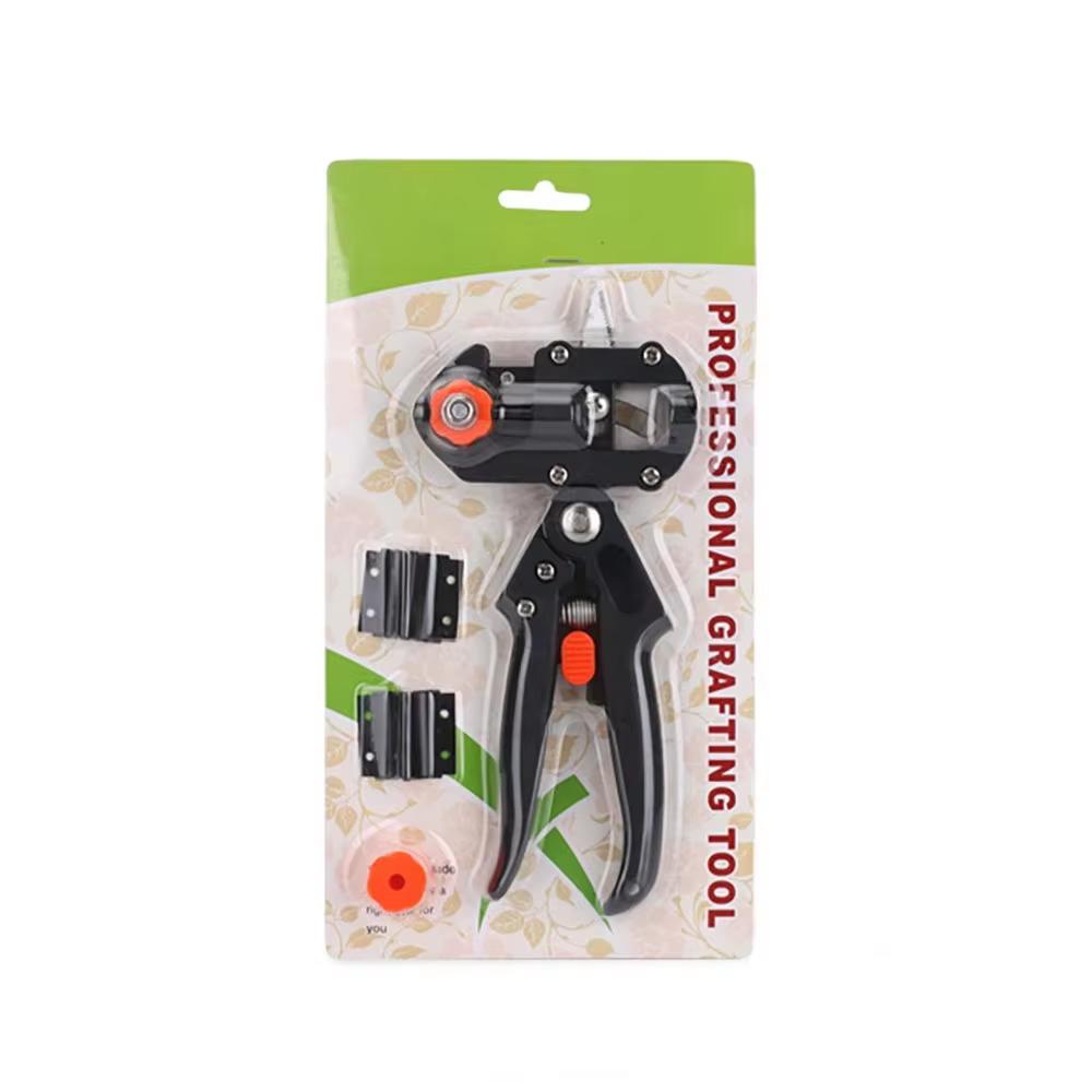 

Professional Grafting Pruner Scissors Branch Cutter Secateur for Fruit Trees Plant Care Pruning Vaccination Garden Tool чёрный