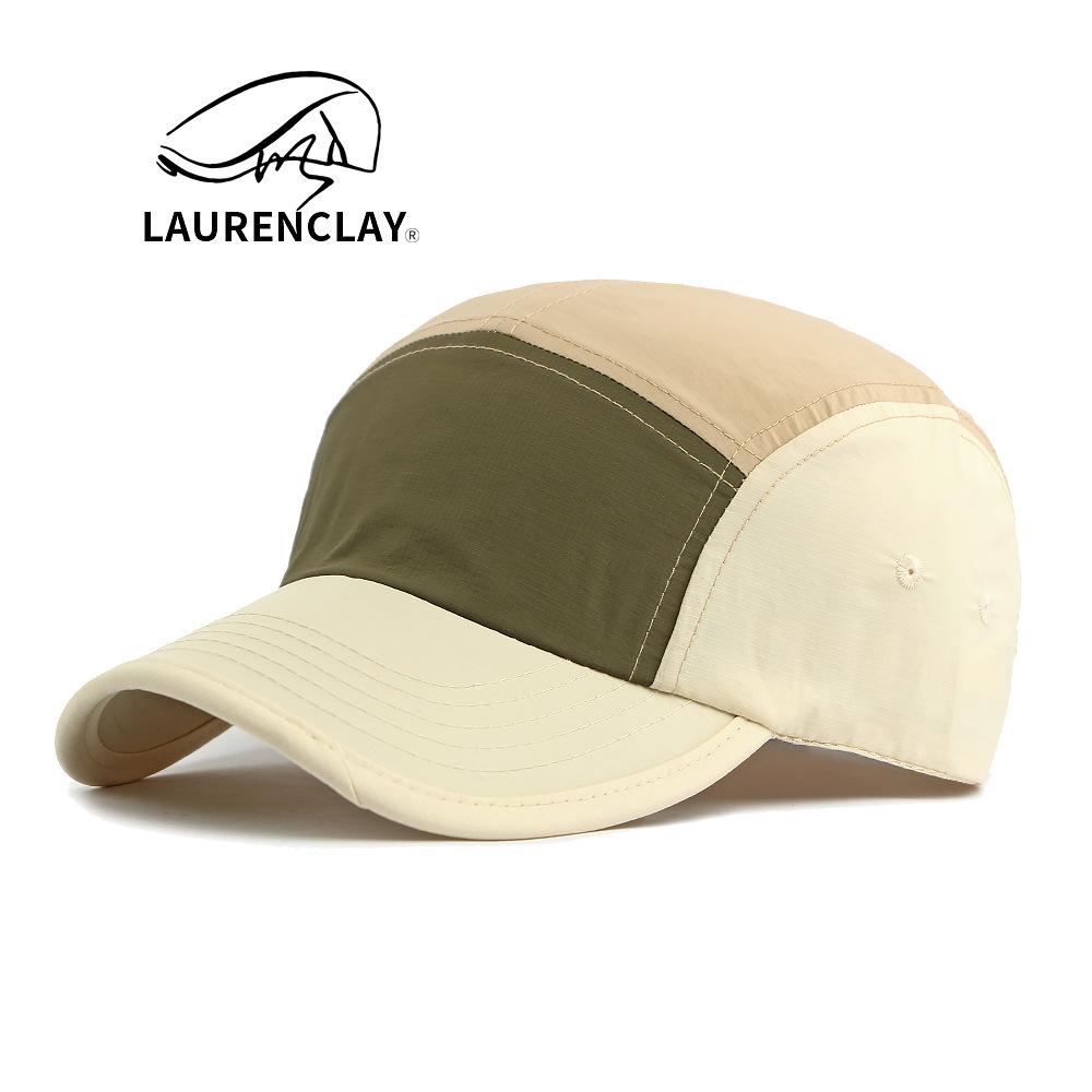 Popular Cool and Quick-drying Sports Baseball Cap Men's Multi-color Splicing Outdoor Camping Cap Adjustable Cap Women