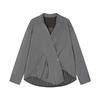 JNBY 2025 Autumn Deconstructed Cotton Striped Long Sleeve Shirt