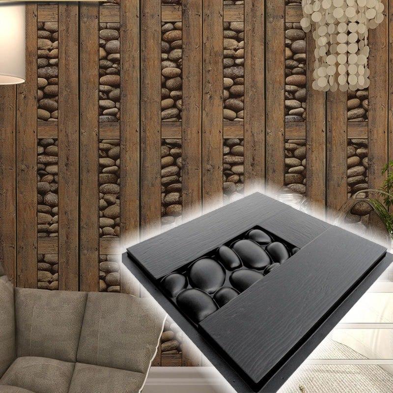 Plastic mold for the manufacture of 3d panel "Marshmalloy"(3D mold for decorative wall panels for gypsum and concrete) Wall decor.