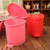 Portable Mini Decorative Pop-Up Washable Sealing Strawberry Garbage Container Dustbin Trash Can Trash Basket Wastebasket