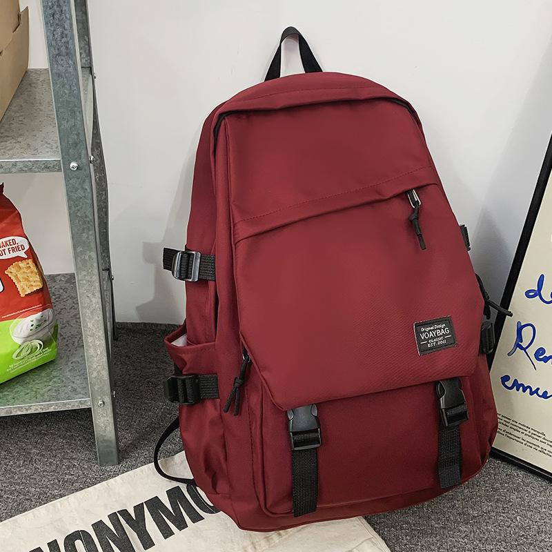 New Style of Primary School Students First Grade School Bag Junior High School Girls Splicing Children's Backpack