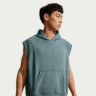 Nike N.A.C. Men s Dri-FIT Fleece Sleeveless Training Hoodie S