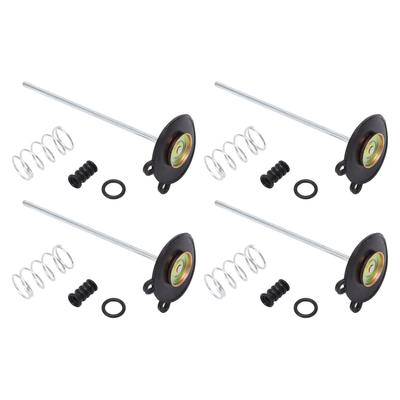 4 Set Karbüratör Hızlandırıcı Pompa Diyaframı 16021?393?004 için XL250R CB450SC Nighthawk CM450E