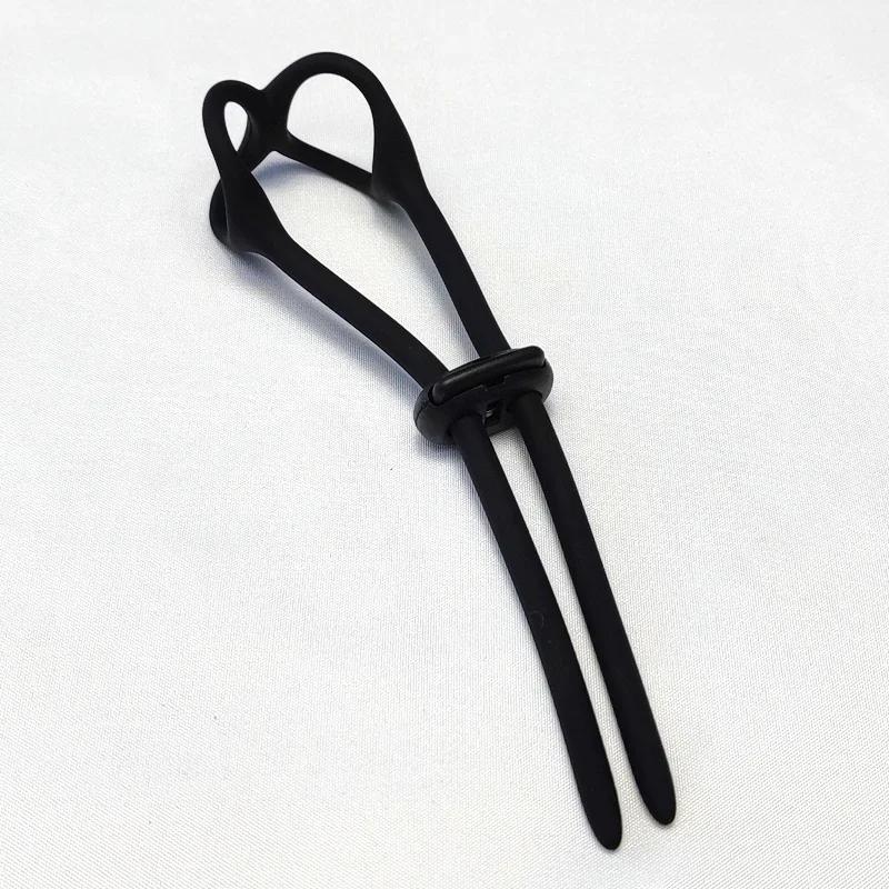 Penis Ring Reusable Silicone Semen Cock Ring Penis Enlargement Delayed Ejaculation Sex Toys For Men