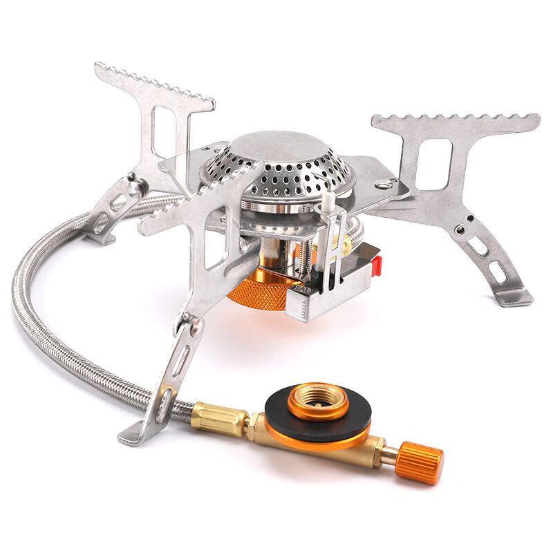 Portable Outdoor Windproof Gas Stove Set