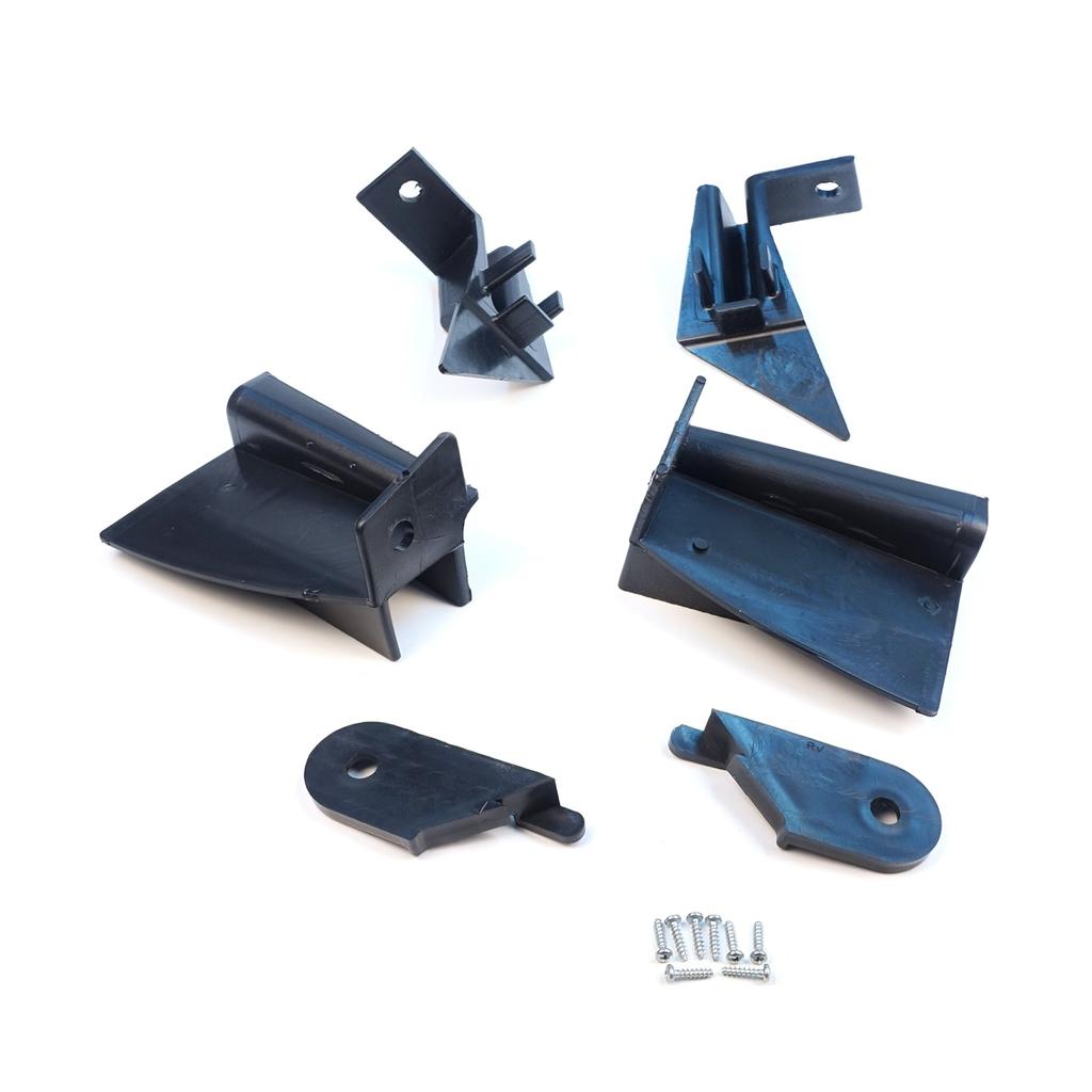 EHL520+EHL521 Headlight Holder Mount Repair Bracket Tab Set Left Right Side for Renault Dacia Lodgy Dokker 2012-On 260607950R 260102414R