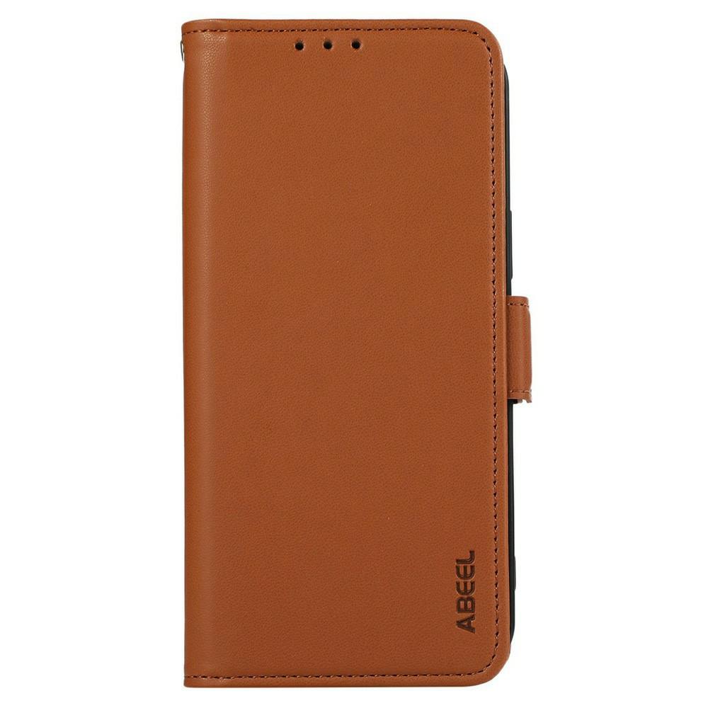 ABEEL For Honor 400 Pro 5G (Global) Case Leather Phone Cover with RFID Blocking Wallet