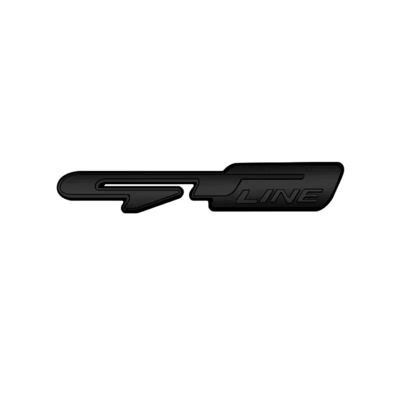 3D Metal GTLine GT Logo Badge Sticker Rear Trunk Emblem B Decal for Sportage Ceed Stinger K3 K5 Accessories