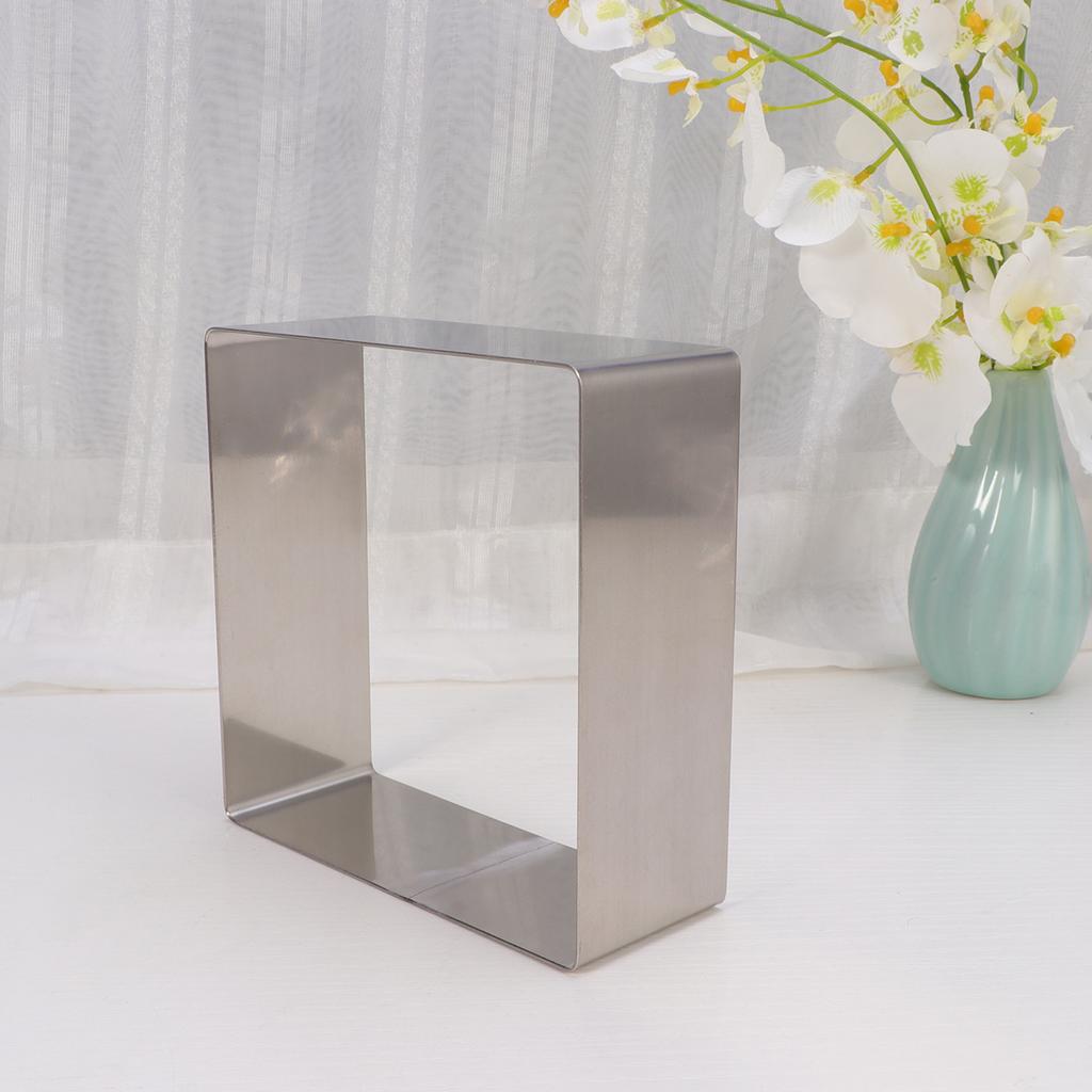 Platz Burger Patty Form Edelstahl Kuchen Ring Cookie Form Oval Schneider Backen Baby