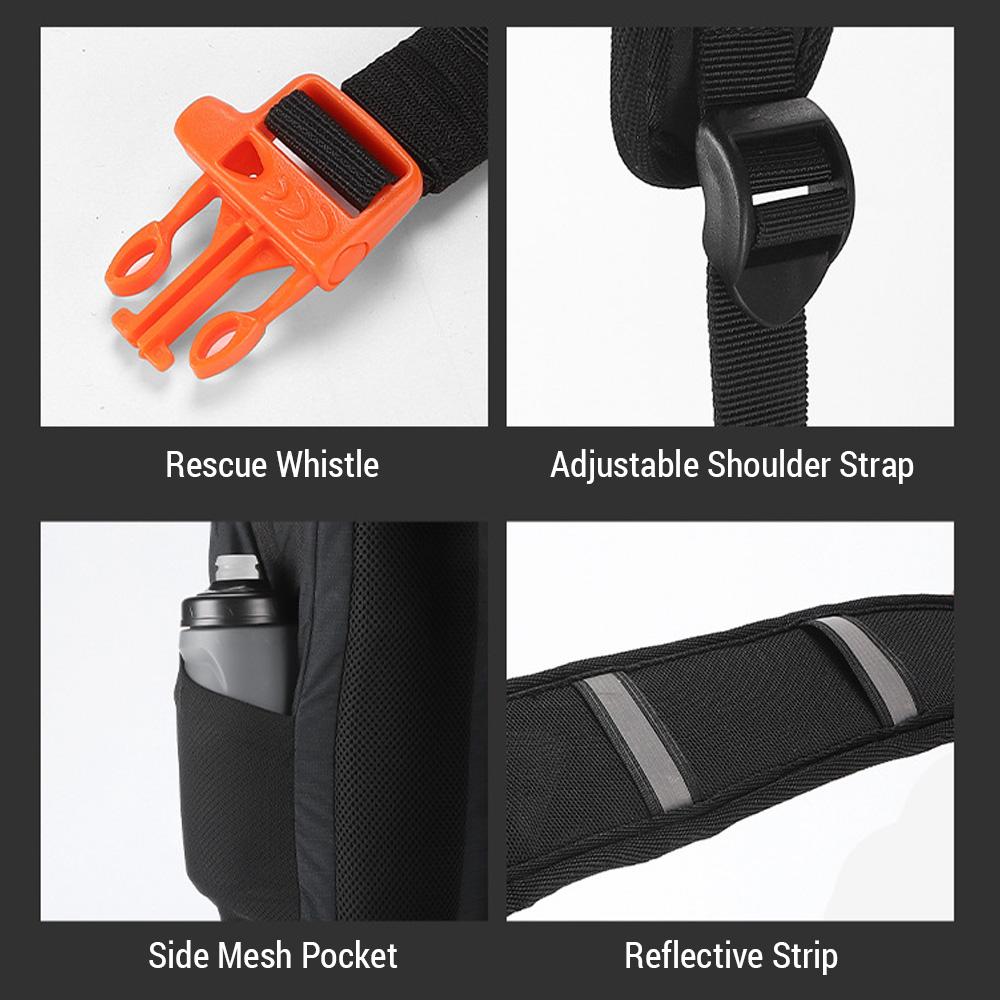 Hiking Water Backpack Sports Cycling Backpack 12L Nylon Hydration Backpack for Hiking Biking