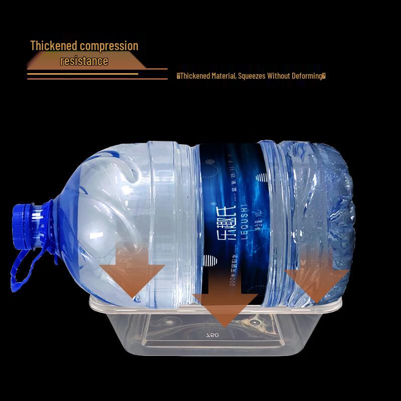 Jiwanggu 750ml Disposable Rectangular Food Containers