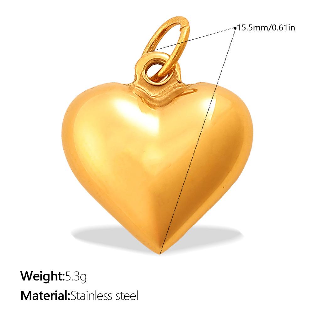 Yori 2Pcs Heart Star Moon Eiffel Tower Cross Elements Making Earrings Necklace Bracelet Jewelry Material Making Accessories