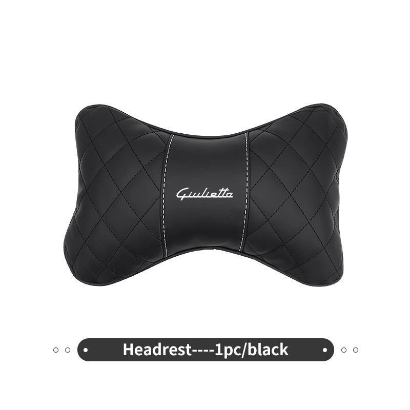 Car Headrest Neck Support Seat Lumbar Cushion Soft Neck Pillow Auto Accessories For Alfa Romeo Giulietta 940 2010-2014 2015 2016
