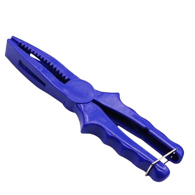 8.1Inch Fishing Grabber Floating Fish Gripper Catcher Scale Hook Clamp Mouth Pliers Lip Grip Tool Hook Extractor for Men Fishman