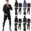 Premium 5pcs Men's Gym Jogging Set With Breathable Quick-dry Fabric And Hoodie