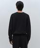 MUSINSA STANDARD [Victoria Wool] Minimal Ribbed Henley Neck Knit [Dark Gray]