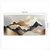 Durable Anti-Slip Desk Mat Mountain Abstraction 120x60 Cm