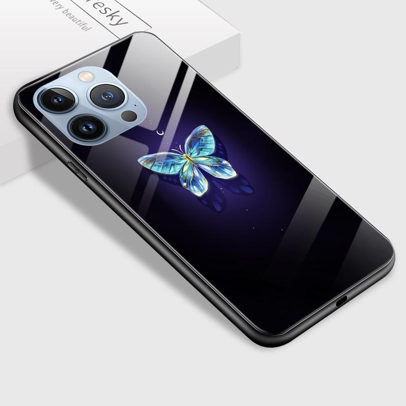 Tempered Glass Phone Case For Samsung A12 A16 A32 A53 S20FE S23 S25 Honor20 X6A 90Lite 9X Huawei Y9Prime2019 P30Lite Soft Edge Shockproof Smooth Shell