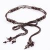 Ethnic Style Woven Women'S Belt With Skirt Retro Fringed Decorative Thin Waist Chain Dress Waist Personalized Accessories