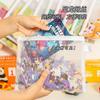 1-3PCS/Set Storage Bag Mesh ZipperToy Building Block Puzzle Sub-package Children Particle Zipper Transparent Finishing Storage