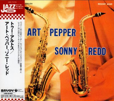 CD ART PEPPER, SONNY REDD? ART PEPPER; - Two Altos COCB53403 Savoy Jazz 2005 Japan ObiJazz Used