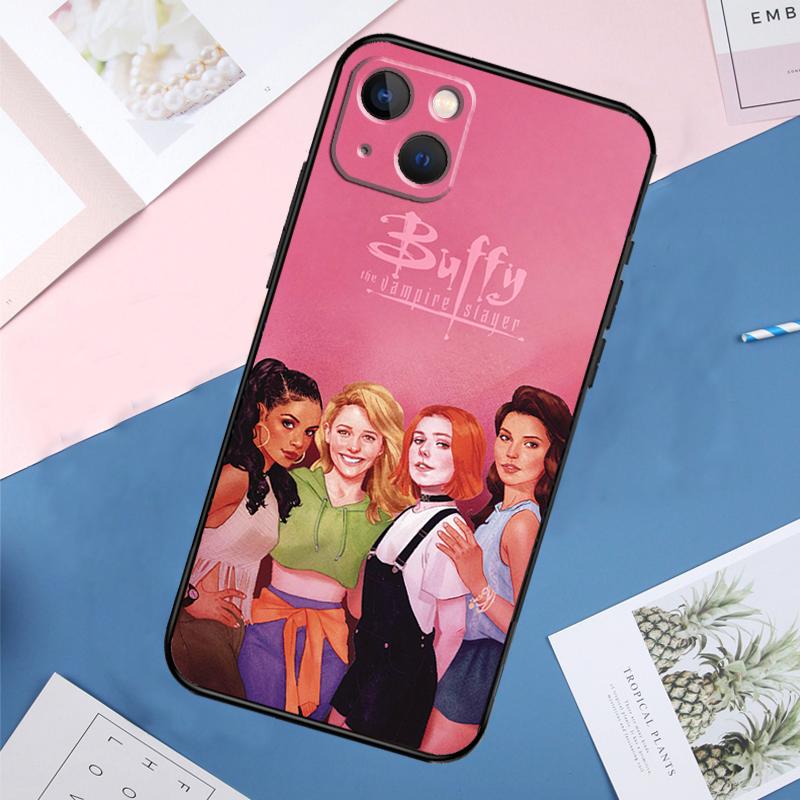 Buffy the Vampire Slayer Phone Case For iPhone 11 12 13 14 15 16 Pro Max Mini 6 Plus X XS Max XR Back Cover
