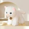 20cm Lifelike Big Eyed Cat Plush Toy Soft Stuffed 4 Colour Realistic Cat Plush Doll Girls Valentine's Day Gift Kid Birthday Gift