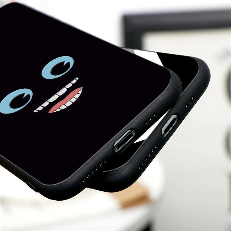 Lustige Niedliche Gesicht Farbe Comics Handyhülle Für Apple iPhone 14 13 12 11 Pro Max 8 7 SE 2020 2022 XR XS Mini Plus Hülle Funda Coque