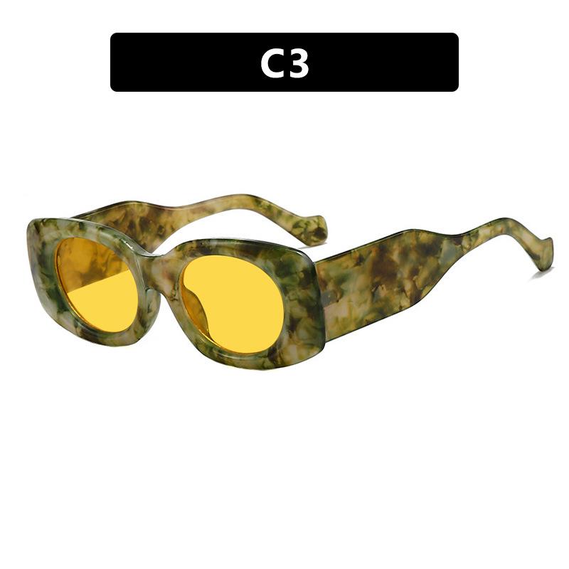 

1 шт. Женские красные квадратные простые модные очки Новые ретро уличный стиль Летне-осенние праздники Возвращение домой Фестиваль Незаменимый подарок