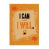 Industrial Style Motivational Gym Poster for Cafe, Bar, and Restaurant Decor