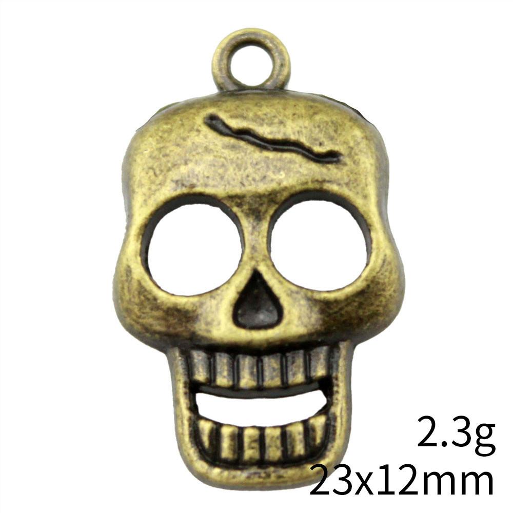 Father's Day Jewelry Creation Charms Skeleton Charms Pendant Art Supplies Man Pendant