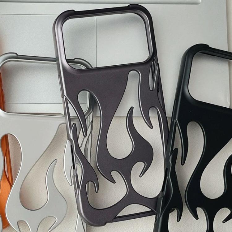 Matný TPU kryt na telefon s povrchovou úpravou Flame Hollow Cooling Spray
