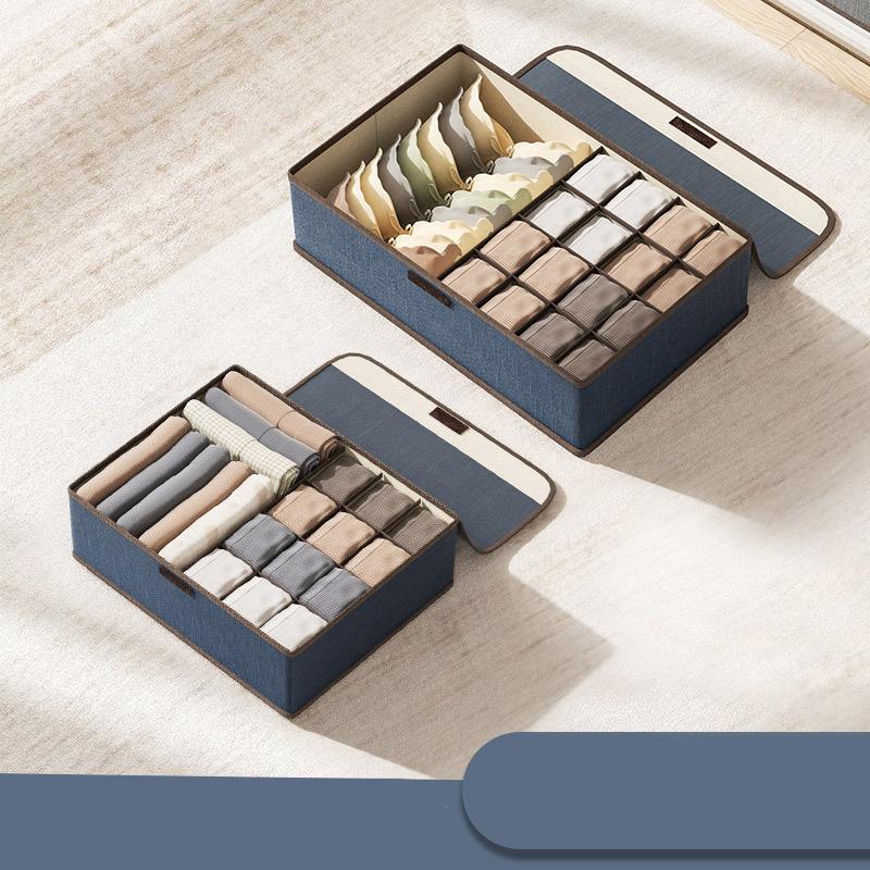 Folding Drawer Organizer Clothes Box T-shirt Jeans Leggings Closet Storage Box