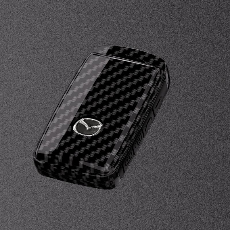 Mazda 3 Axela Key Case for Next-Gen CX5, Atenza, CX30, CX4, CX8 - Car Key Shell with Buckle