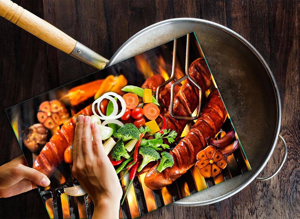 Szklana Deska Do Krojenia Hartowana 30X22 Grill