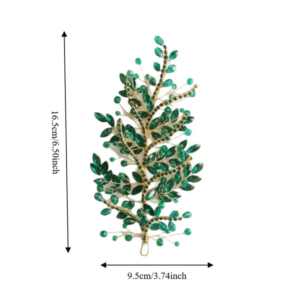 Leaf Design Bridal Hairpiece Zinc Zinc Alloy Base Formal Hair Accessories New Wedding Tiaras Party