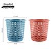 Morandi Style Hollow Plastic Trash Can