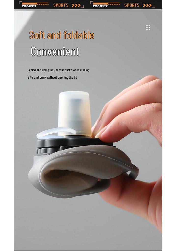Lightweight Outdoor Running & Cycling Wrist Water Bottle - Convenient & Creative Design