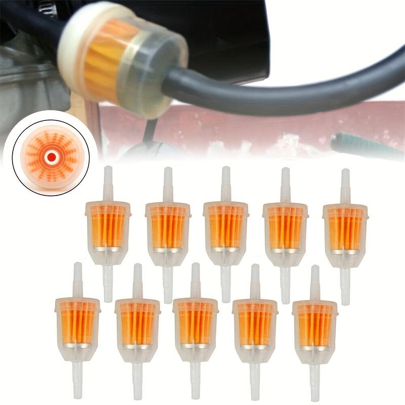 Large Fuel Filters for Motorcycles Beach Bikes and Small Engines Durable Plastic Casing Pleated Paper Fuel Filters5