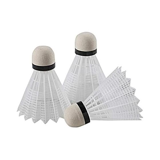 KAISER Shuttle Cock White 3P KW-395 Polyethylene Badminton Practice Leisure Family Sports