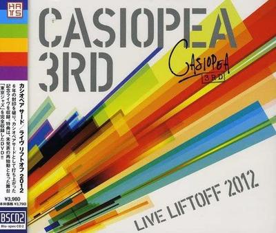 CD CASIOPEA 3RD CASIOPEA 3rdLIVE LIFTOFF 2012 LIV HUCD101356 Hats Unlimited 2013 Giappone Obi Jazz