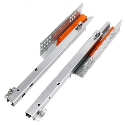 1 pár/šarže Tlakový výsuv s mechanismem push-to-open pro nábytek, kuchyňské a koupelnové zásuvky, výsuvná lišta, značka DTC, 25 kg