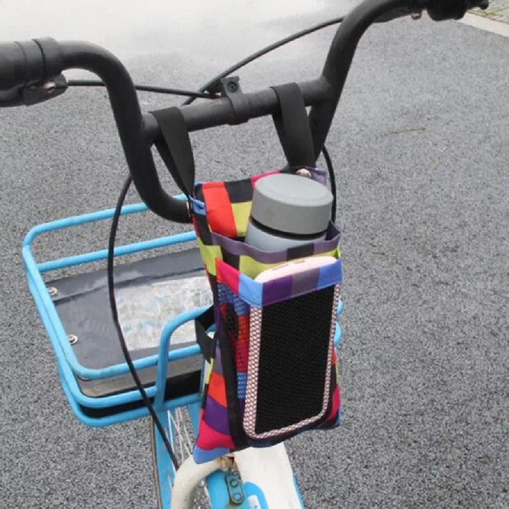 Waterproof Bicycle Bag Black Multicolor Cycling Front Storage High Quality Mobile Phone Holder