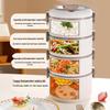 Zhishi 304 Stainless Steel 4-Layer Round Lunch Box