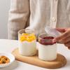 Deou Xingguang Lidded Glass Pudding Cups