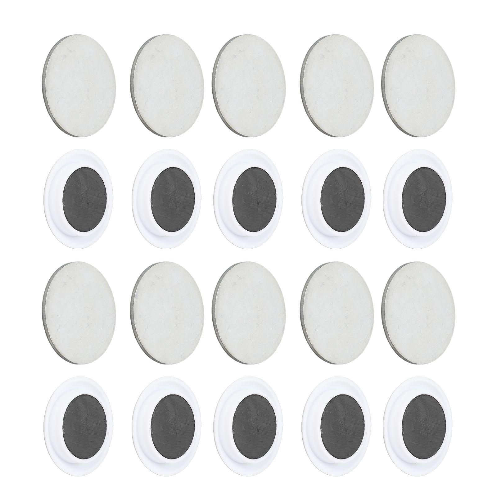 

10PCS Shower Curtain Weigh Multifunctional Windproof Magnets Shower Curtain Weight for Bathroom Living Room
