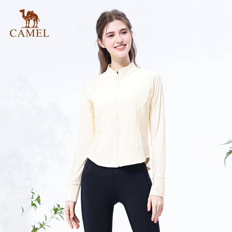 Camel Women's UV Protection Yoga Sports Jacket
