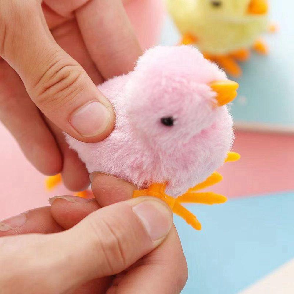 Jumping Walking Shake Movement Kitten Supplies Cat Toys Kids Gifts Plush Chicks Interative  Toy